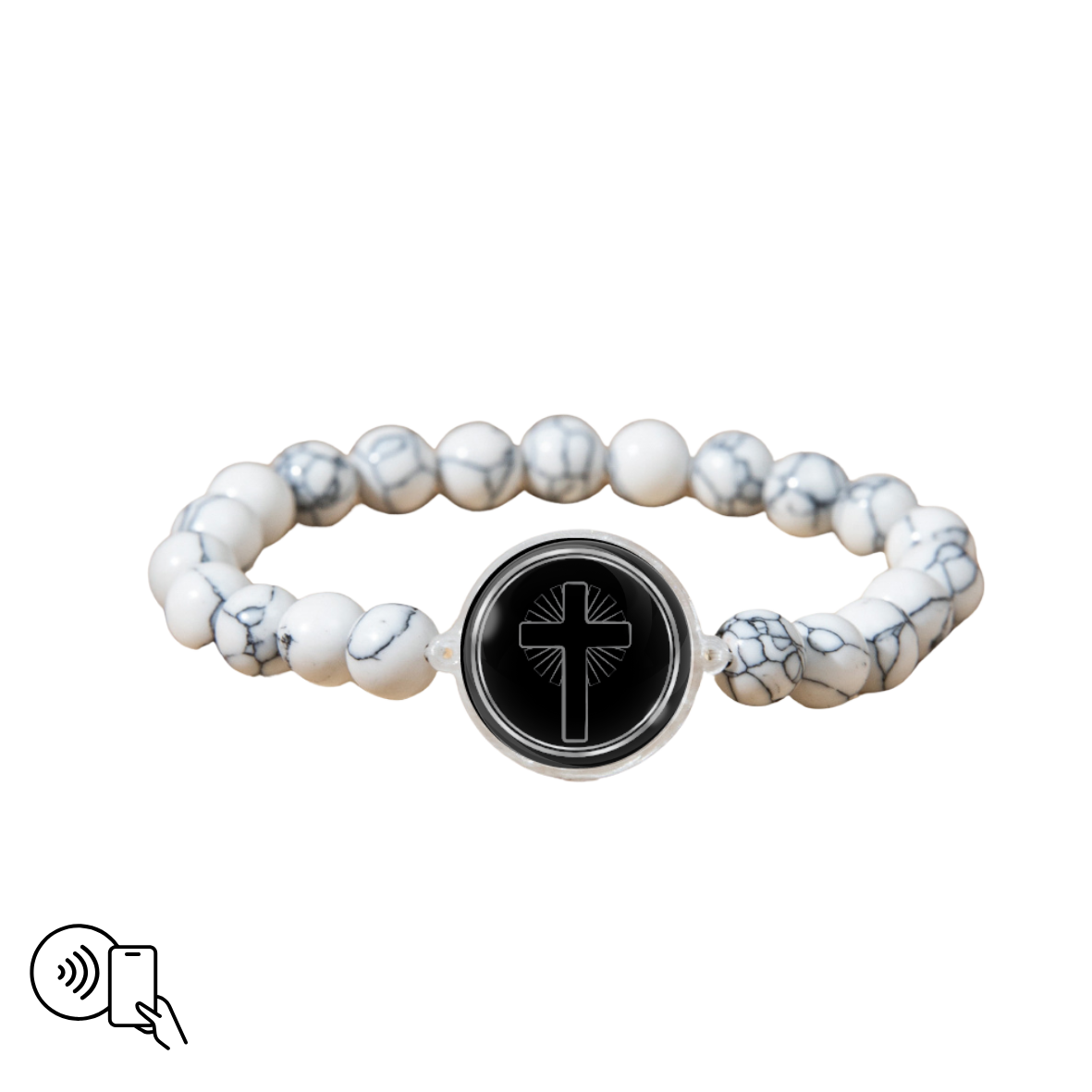 Bracelets - Black Cross