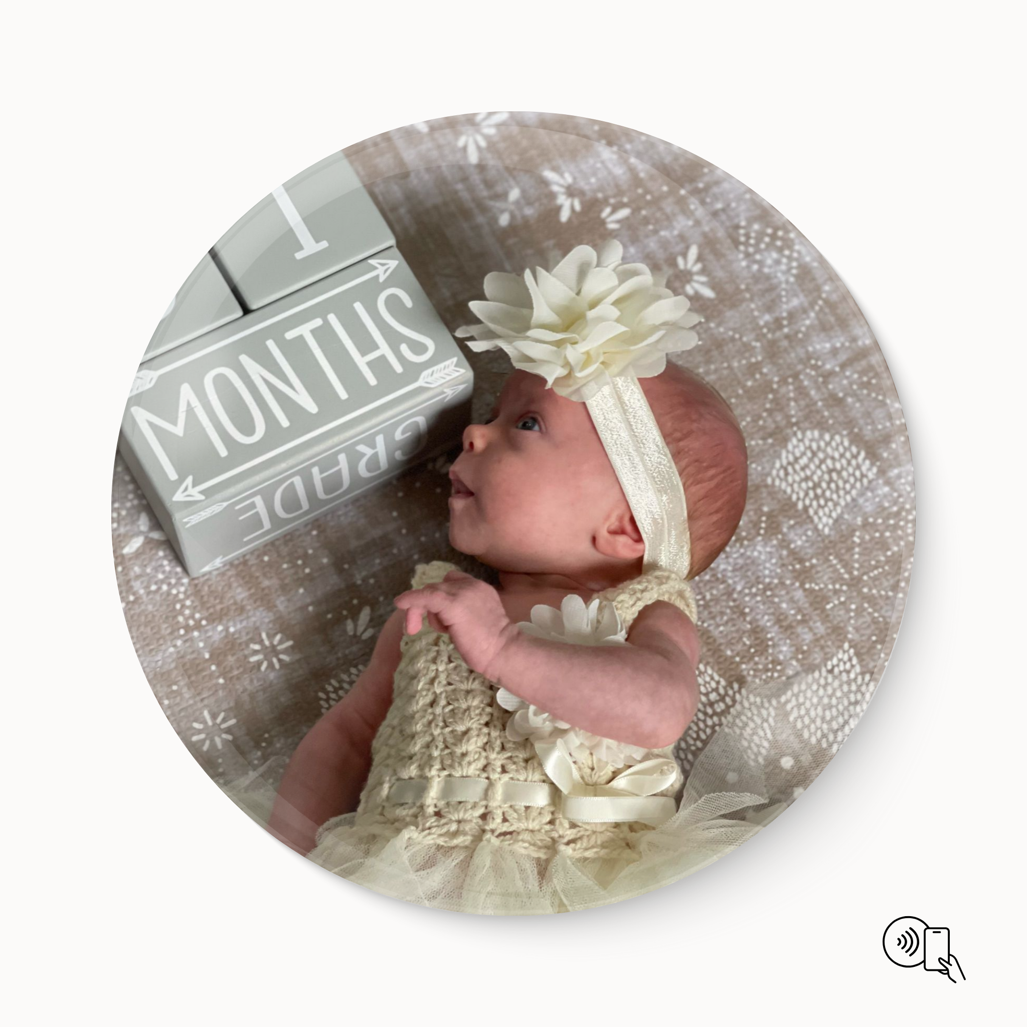 Custom Photo Tile- (Circle)