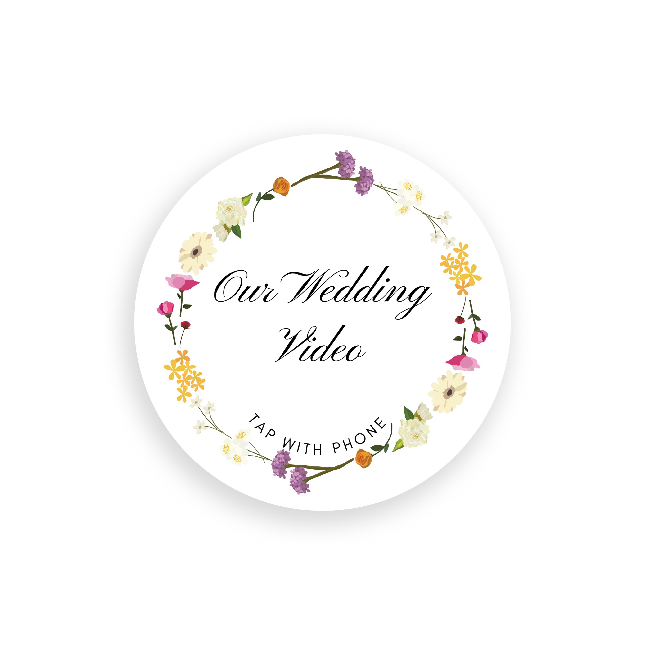 Relive Sticker 1.5" - Wedding Video - Add On