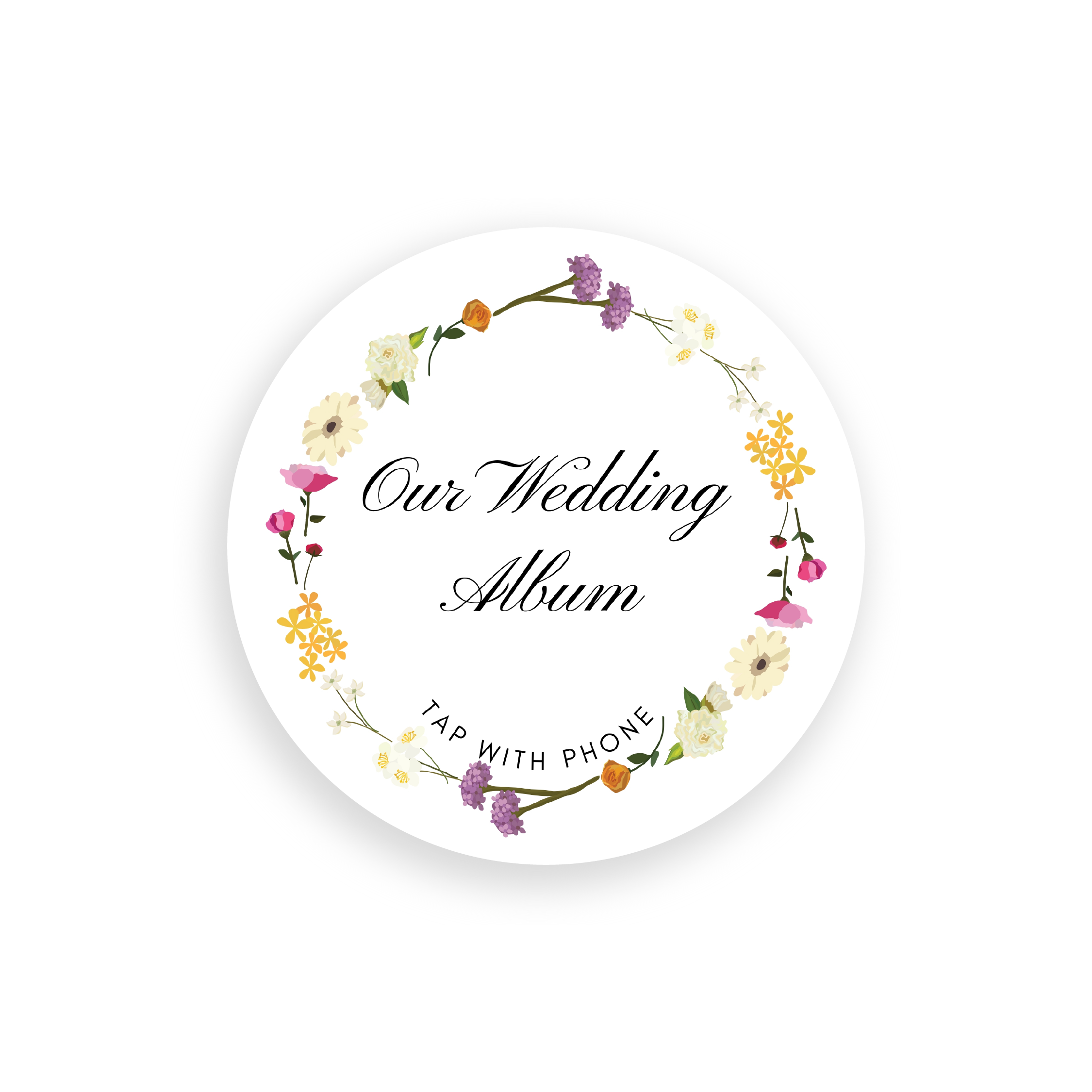 Relive Sticker 1.5" - Wedding Album - Add On