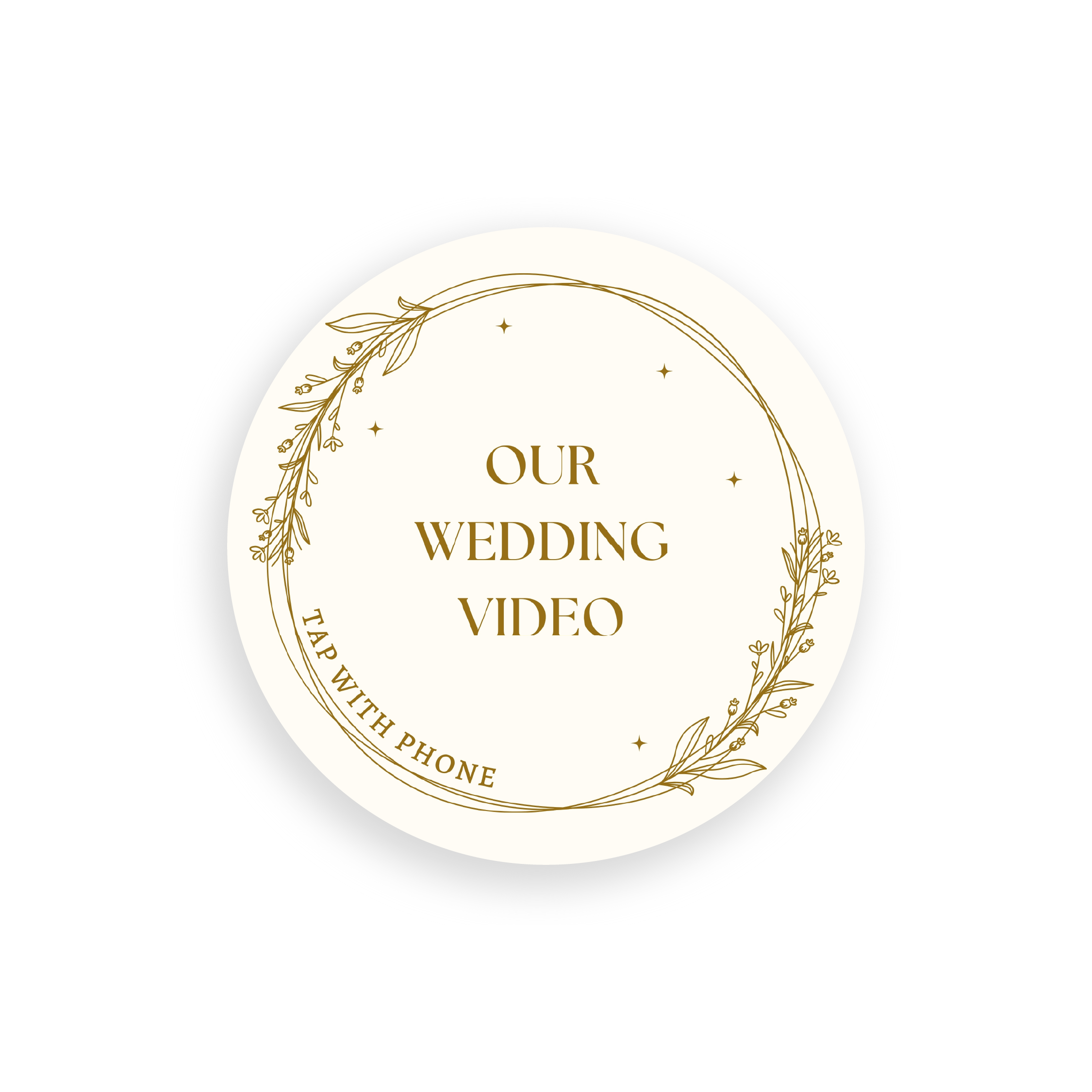 Relive Sticker 1.5" - Wedding Video - Add On