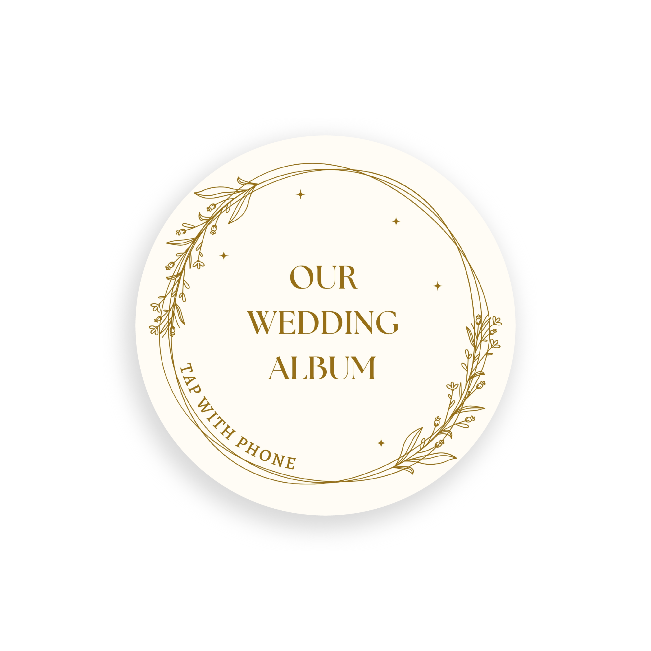 Relive Sticker 1.5" - Wedding Album - Add On