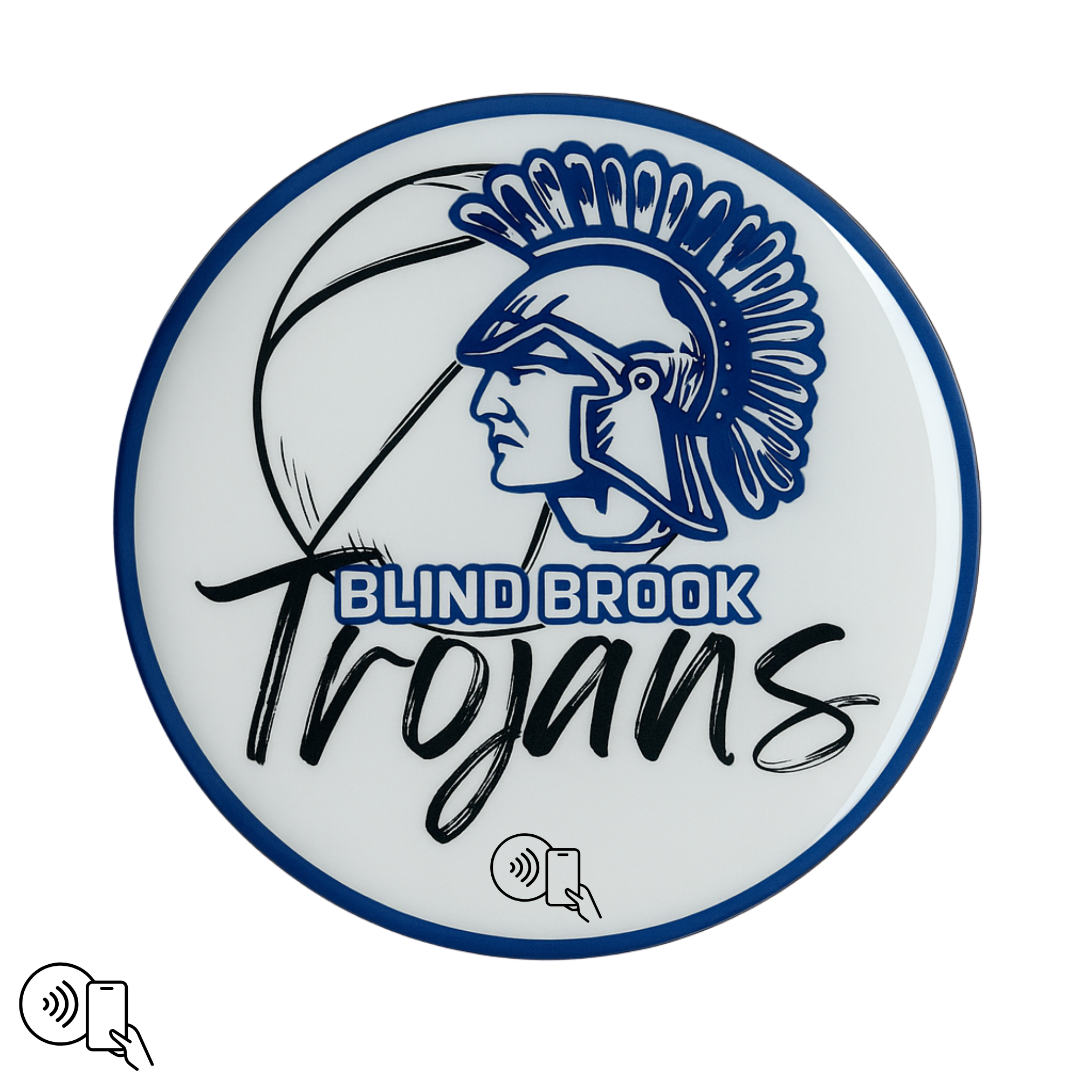 Blind Brook HS Basketball Magnet