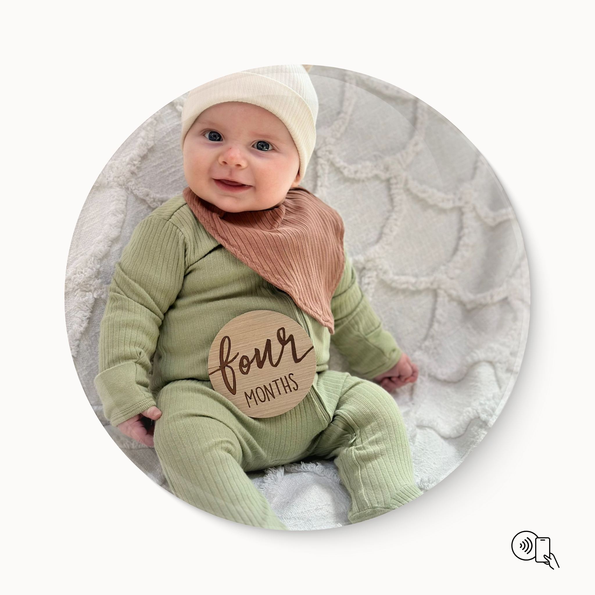 Custom Photo Magnet- (Circle)