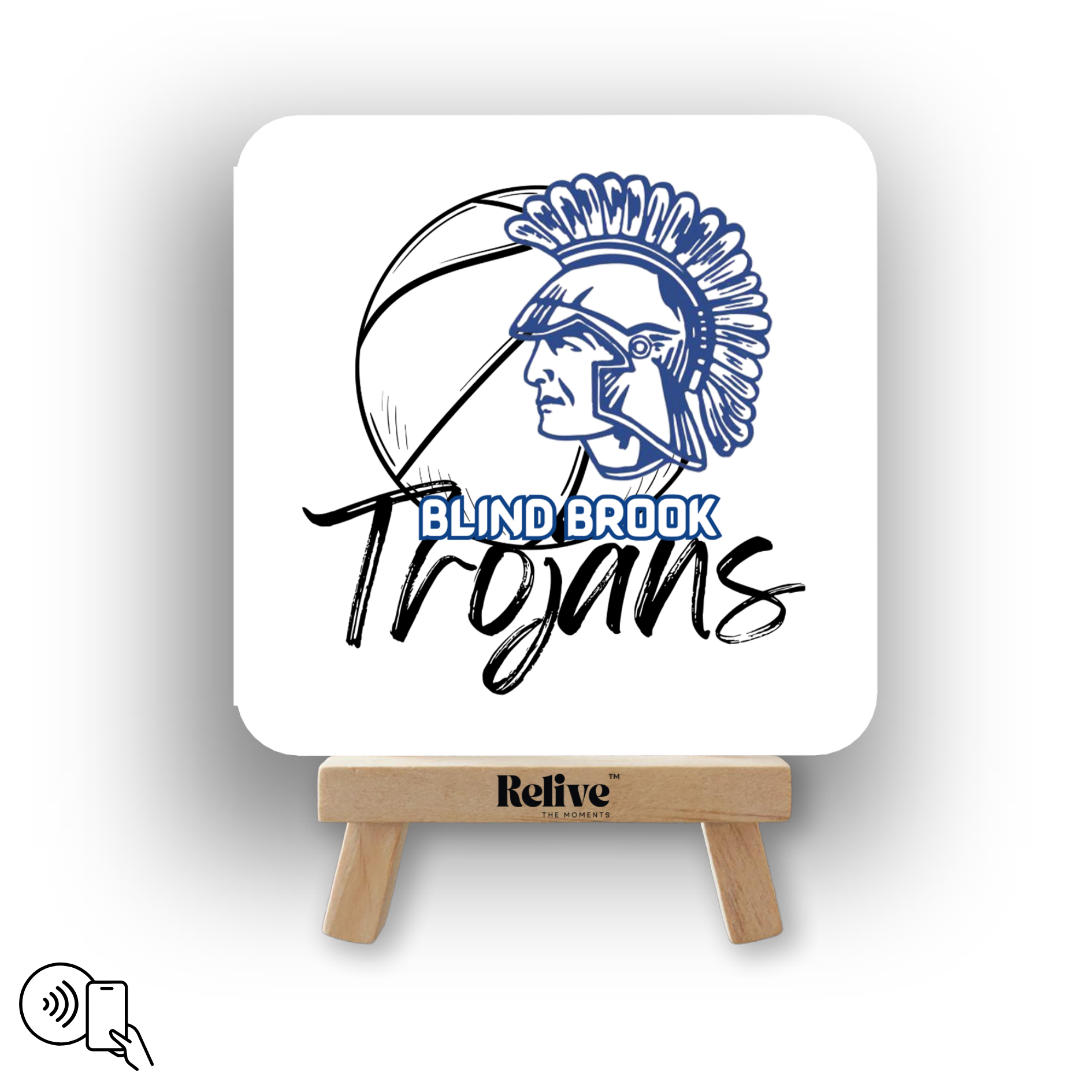 Blind Brook HS Basketball Tile