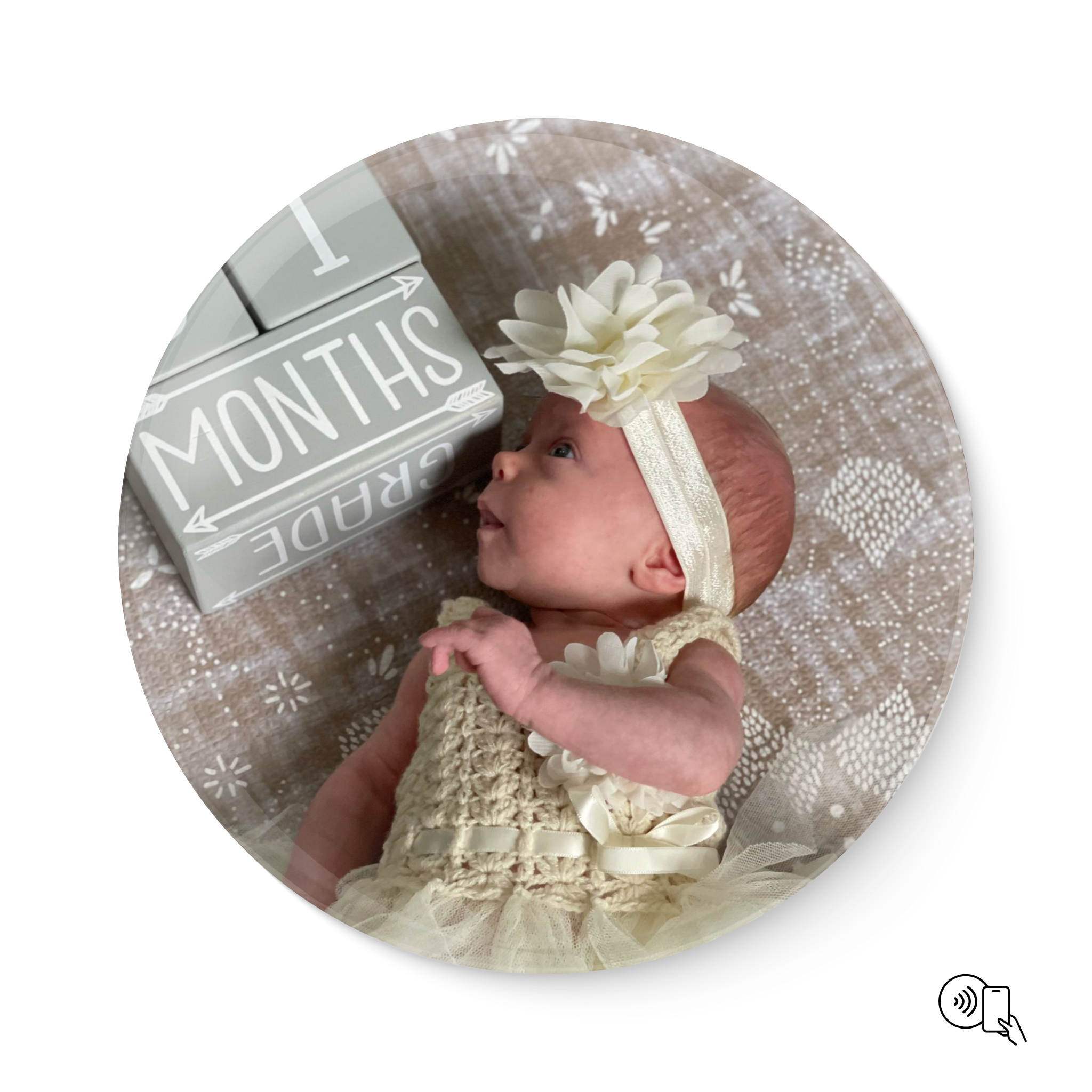 Custom Photo Tile- (Circle)