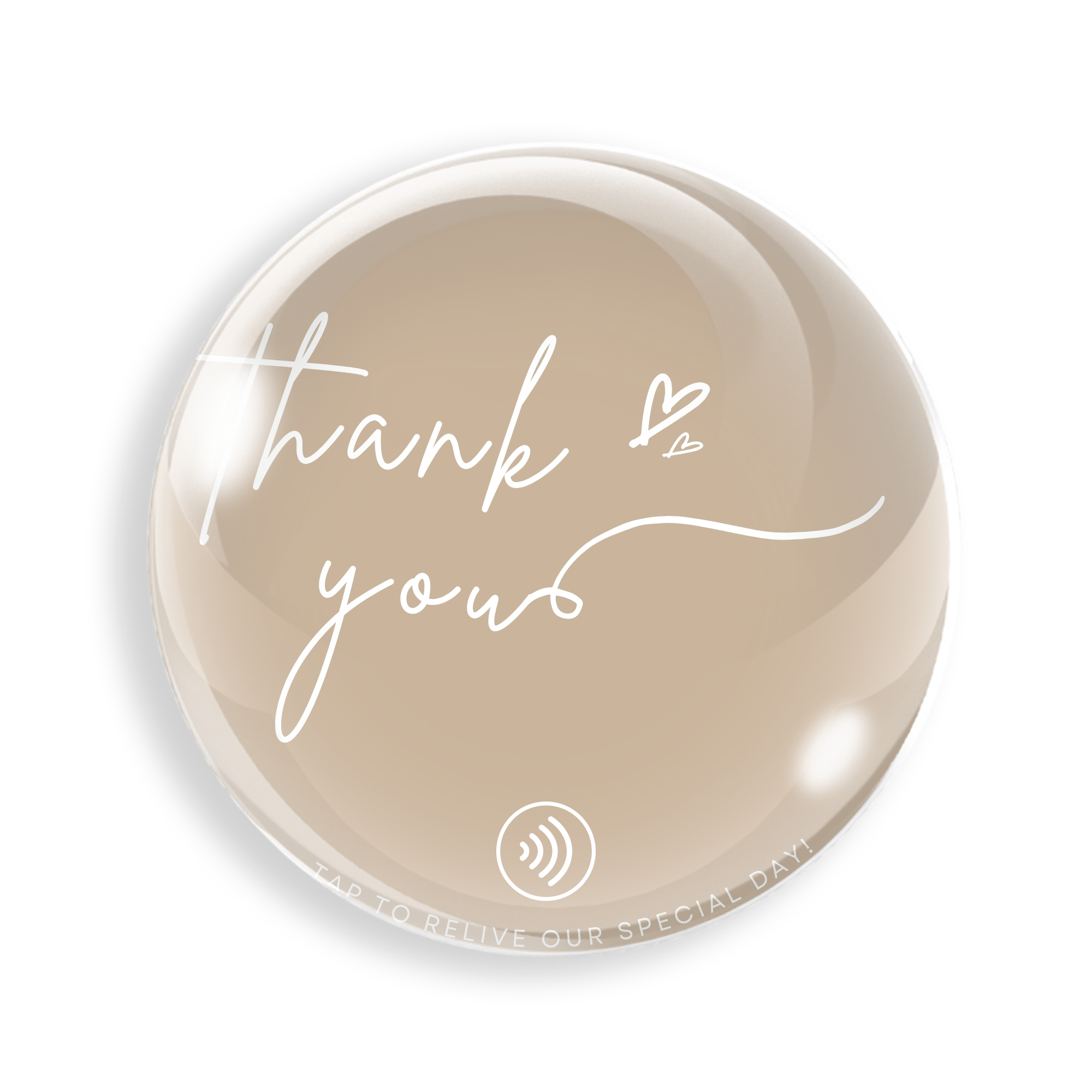 NFC Magnet - Wedding Thank You 1