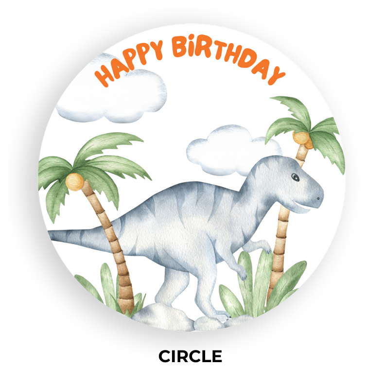 Birthday Coaster - Dino 1 - Standard