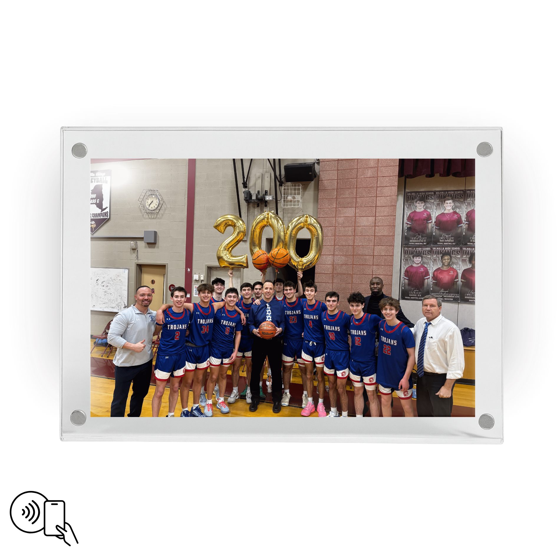 Blind Brook HS Basketball Frame