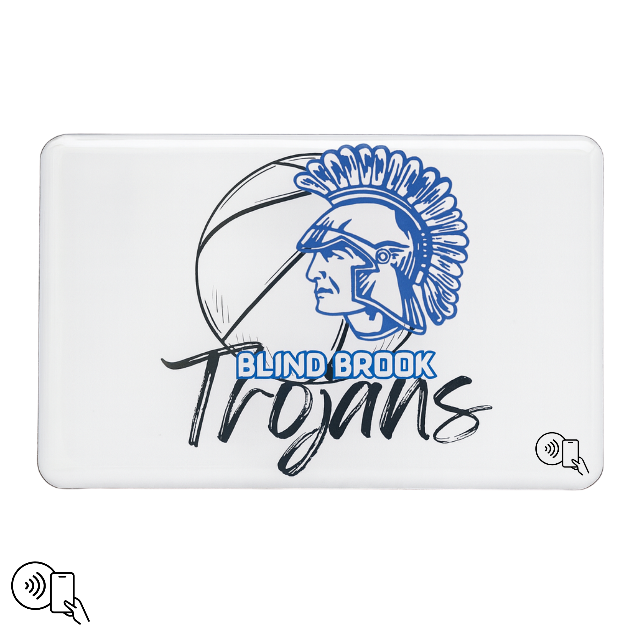 Blind Brook HS Basketball Magnet