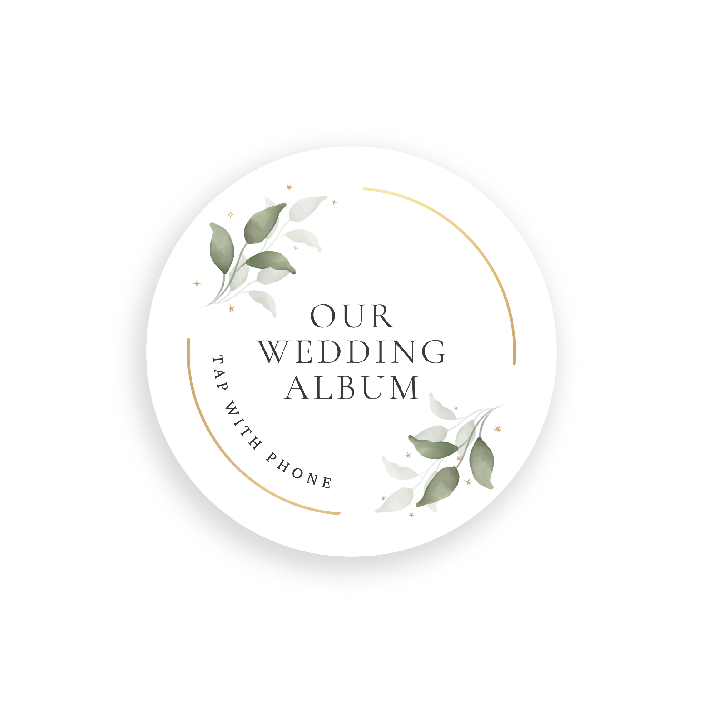 Relive Sticker 1.5" - Wedding Album - Add On