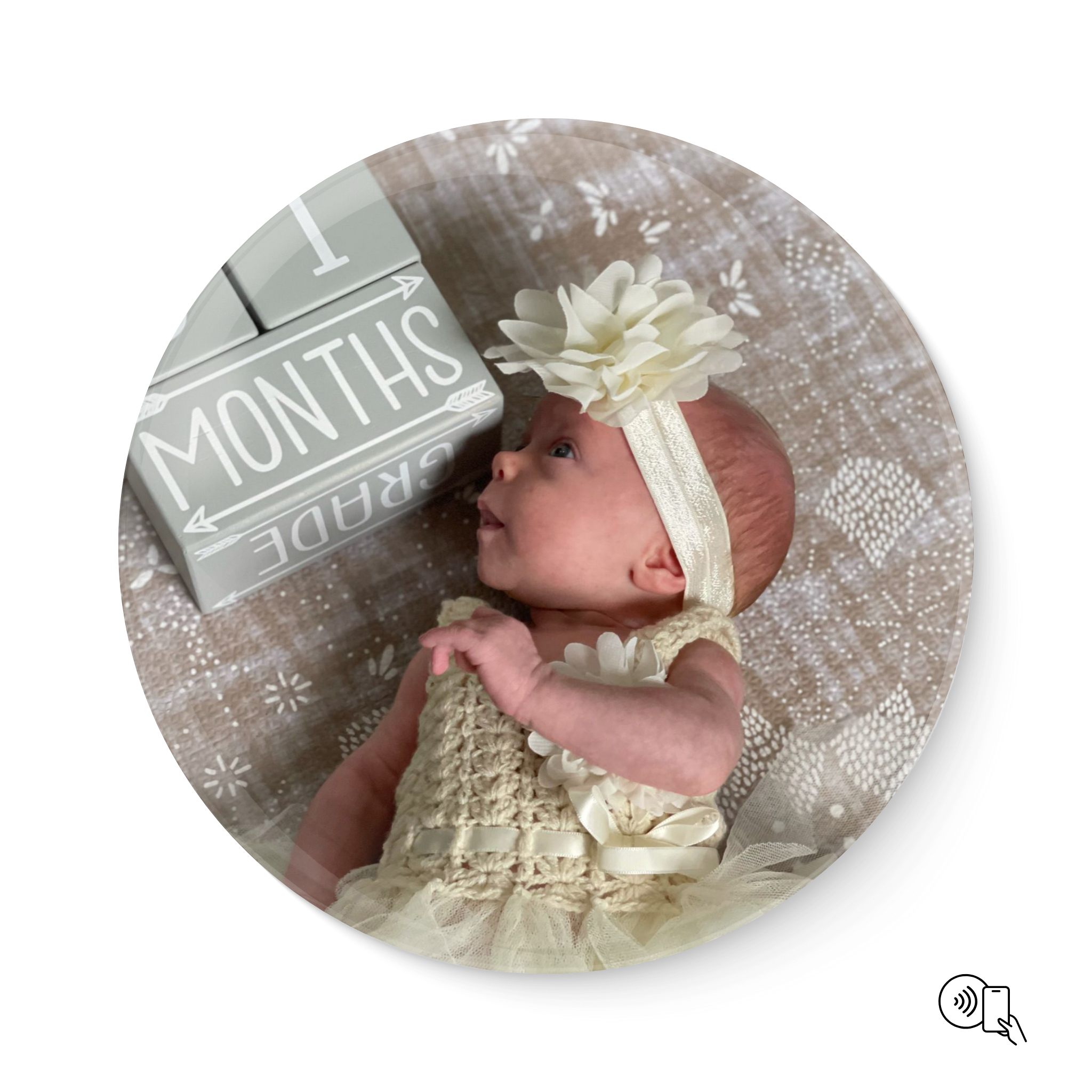 Custom Photo Tile- (Circle)