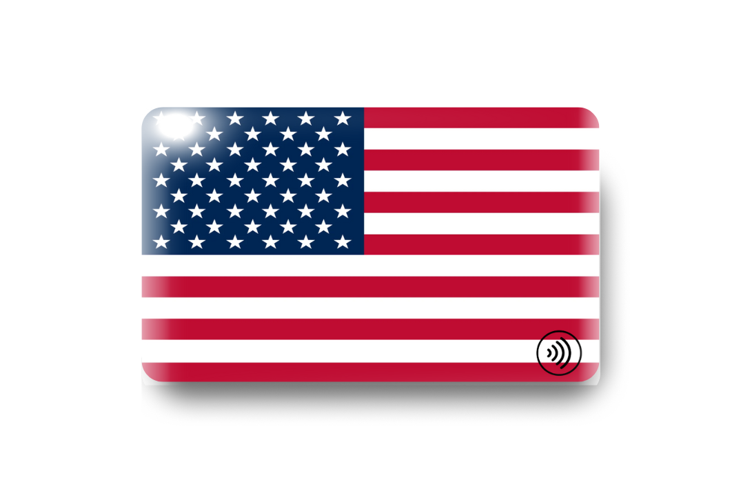 NFC Magnet - Country Flag -  Letter U