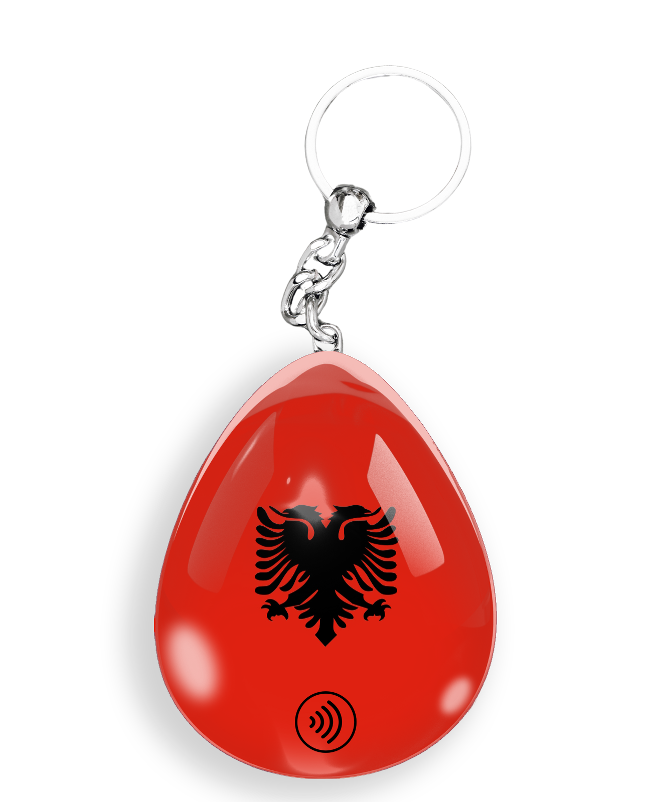 NFC Keychain - Albania - Flag