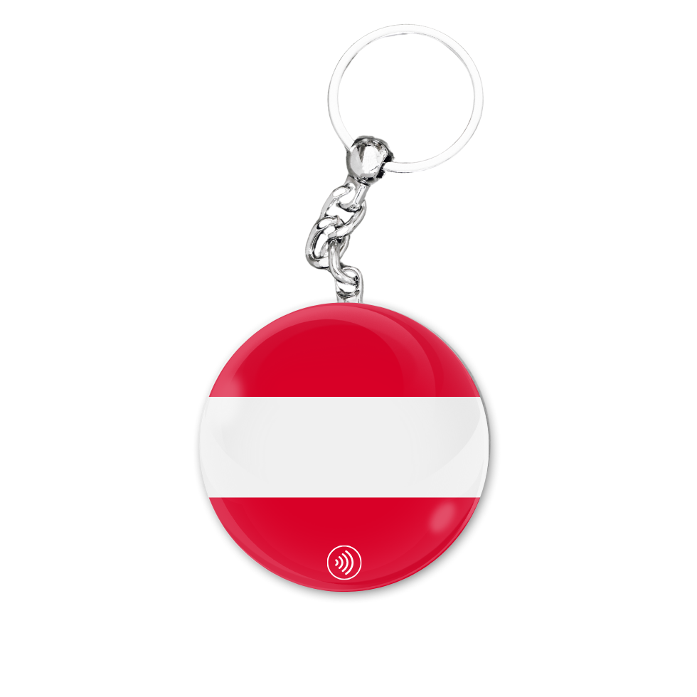 NFC Keychain - Austria - Flag