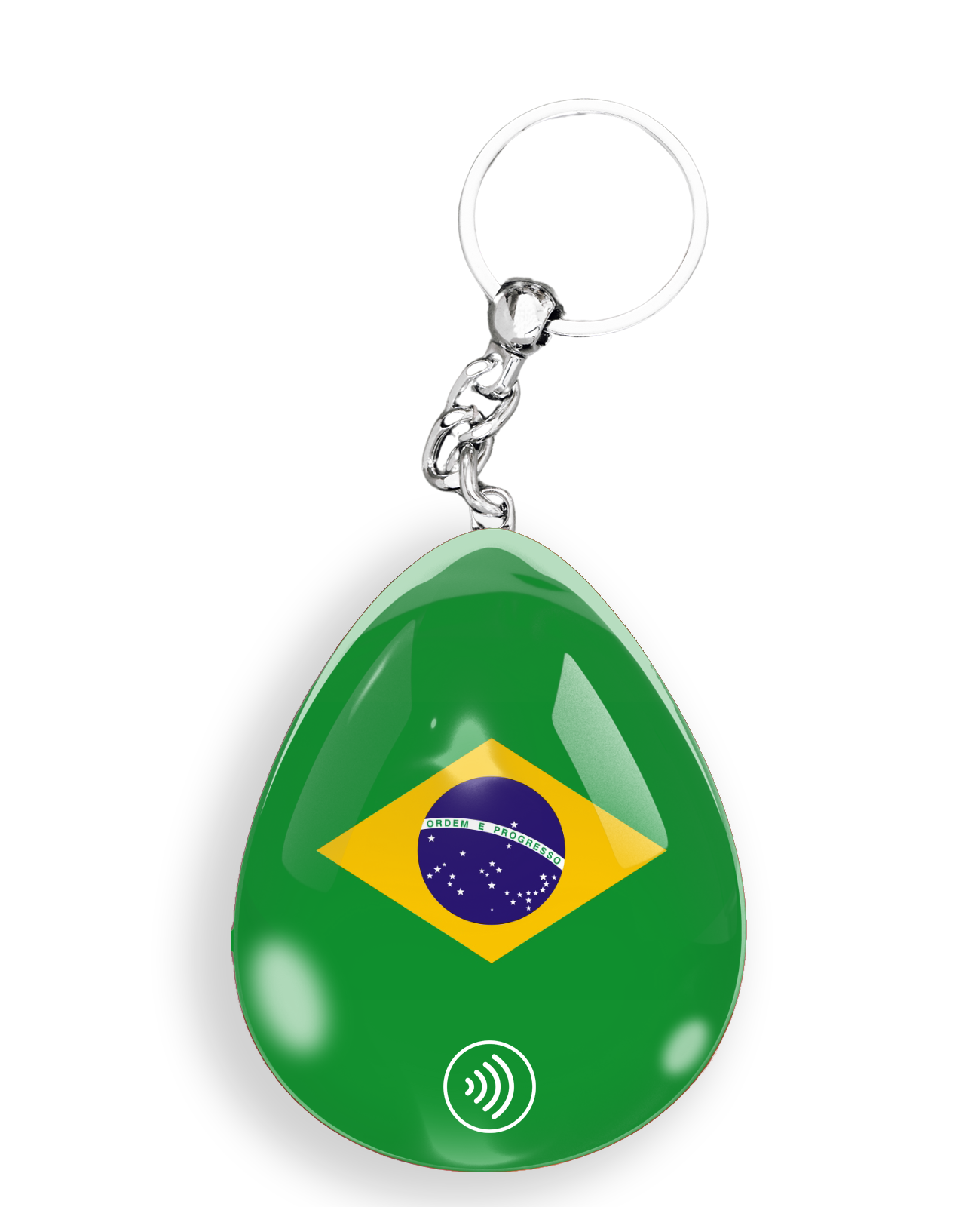 NFC Keychain - Brazil - Flag