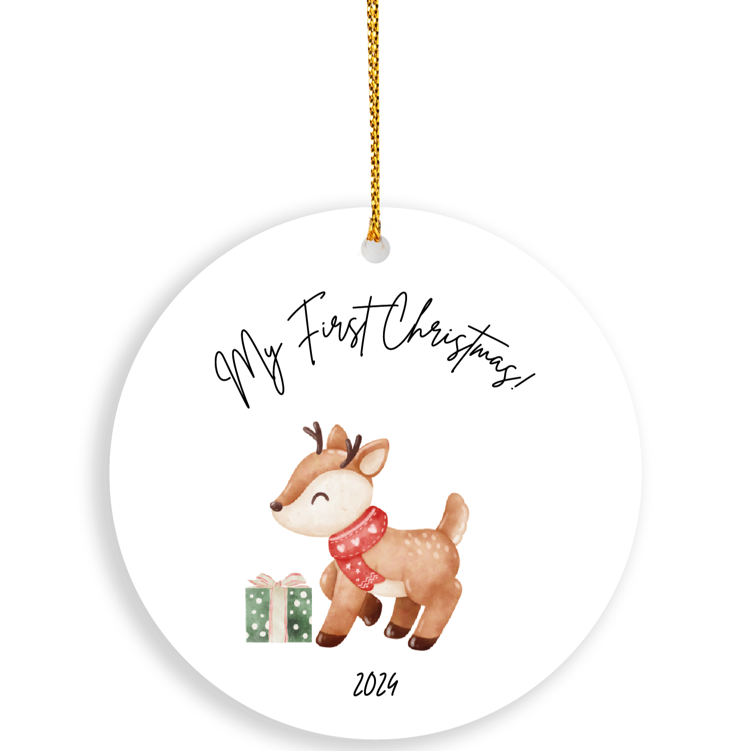 NFC Ornament - Baby's 1st Christmas