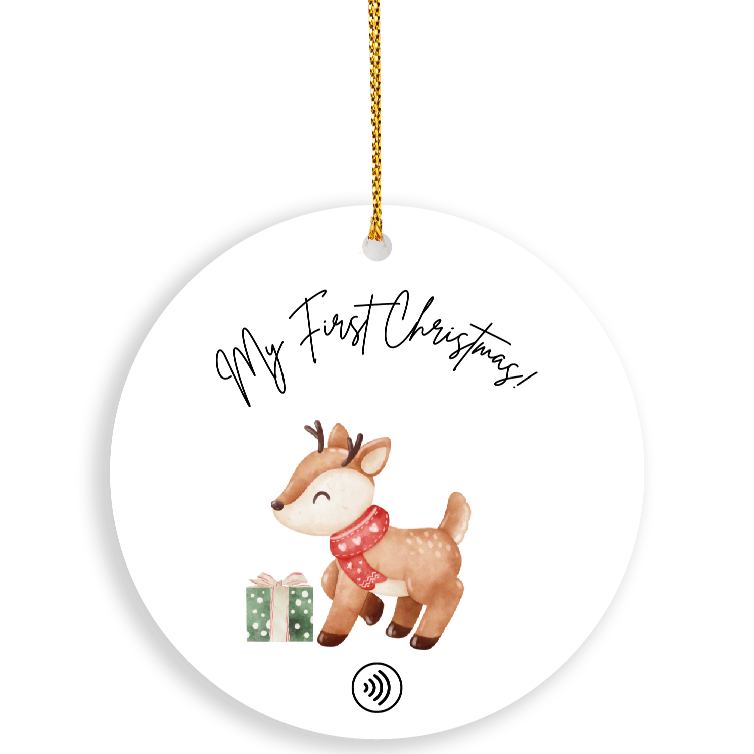 NFC Ornament - Baby's 1st Christmas