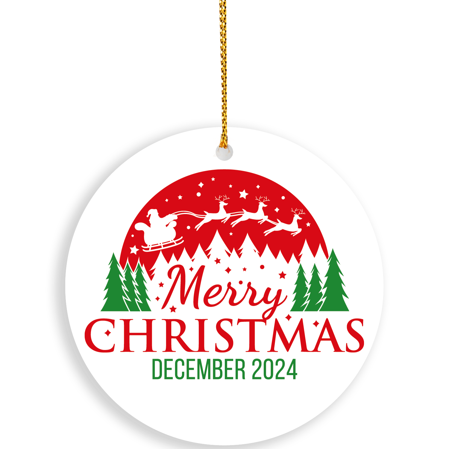 NFC Ornament - Merry Christmas 1 (2024)