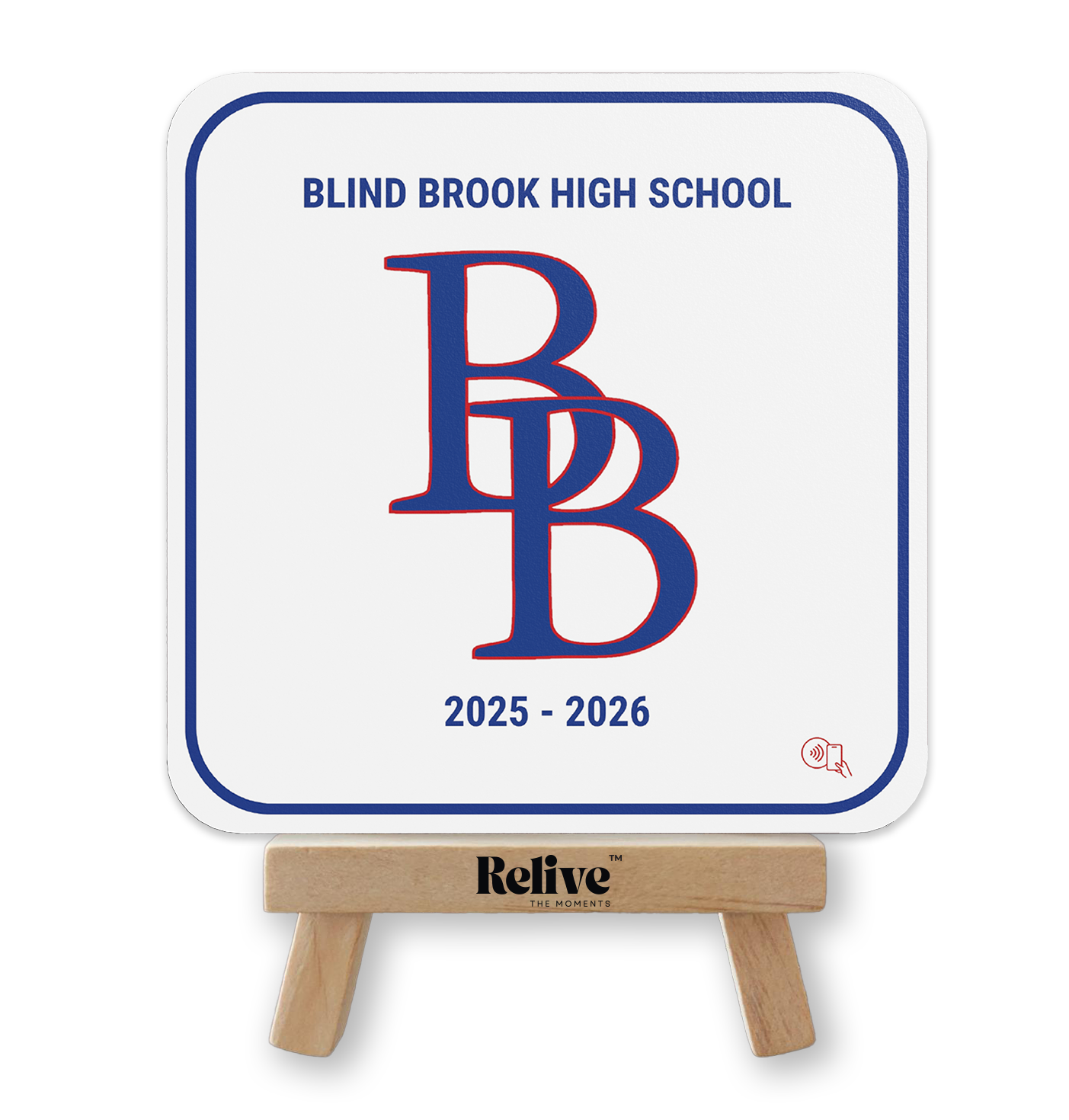 Blind Brook High School Yearbook Tile - (Square)
