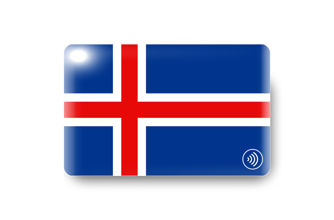 NFC Magnet - Country Flag - Letter  I