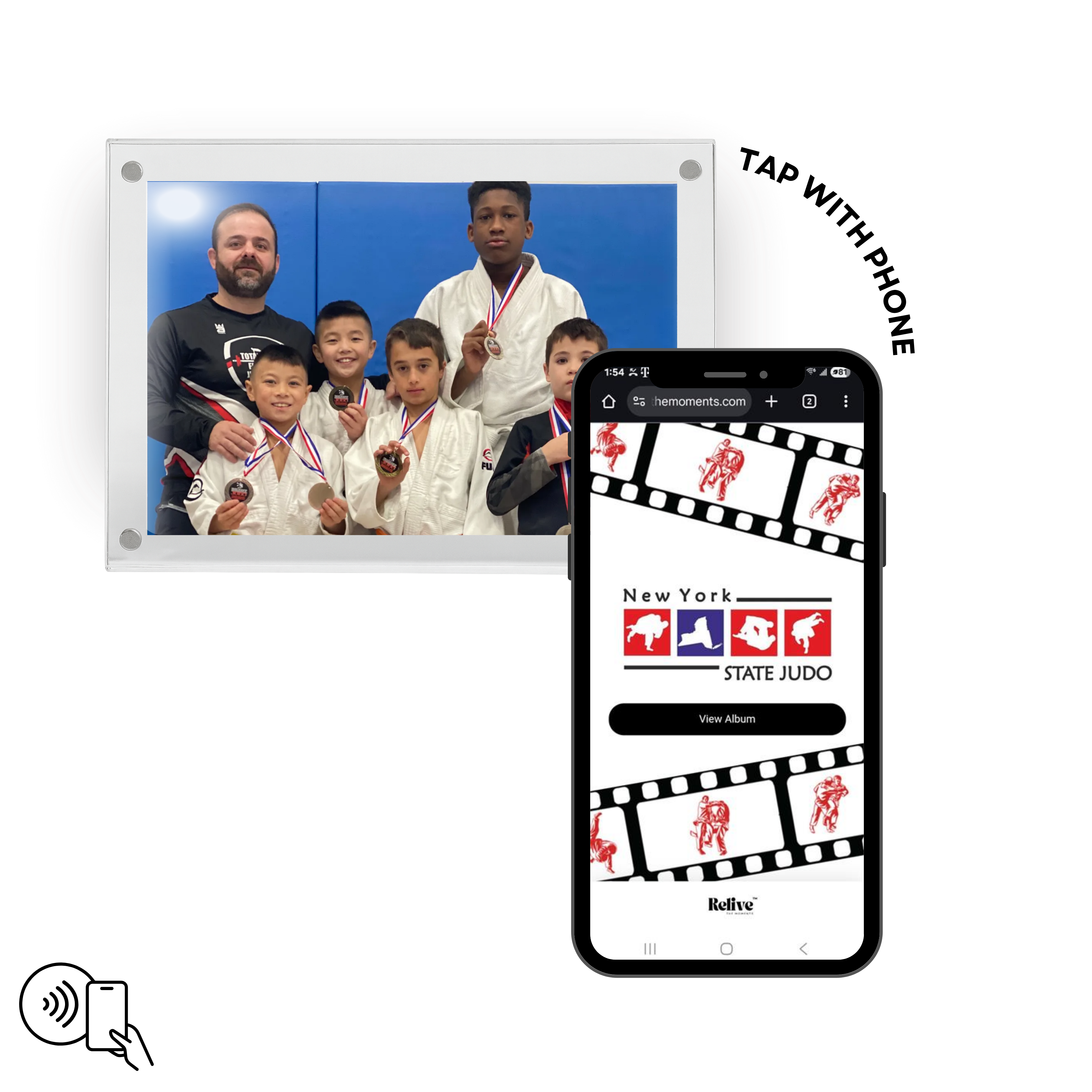 NY JUDO Photo Frame
