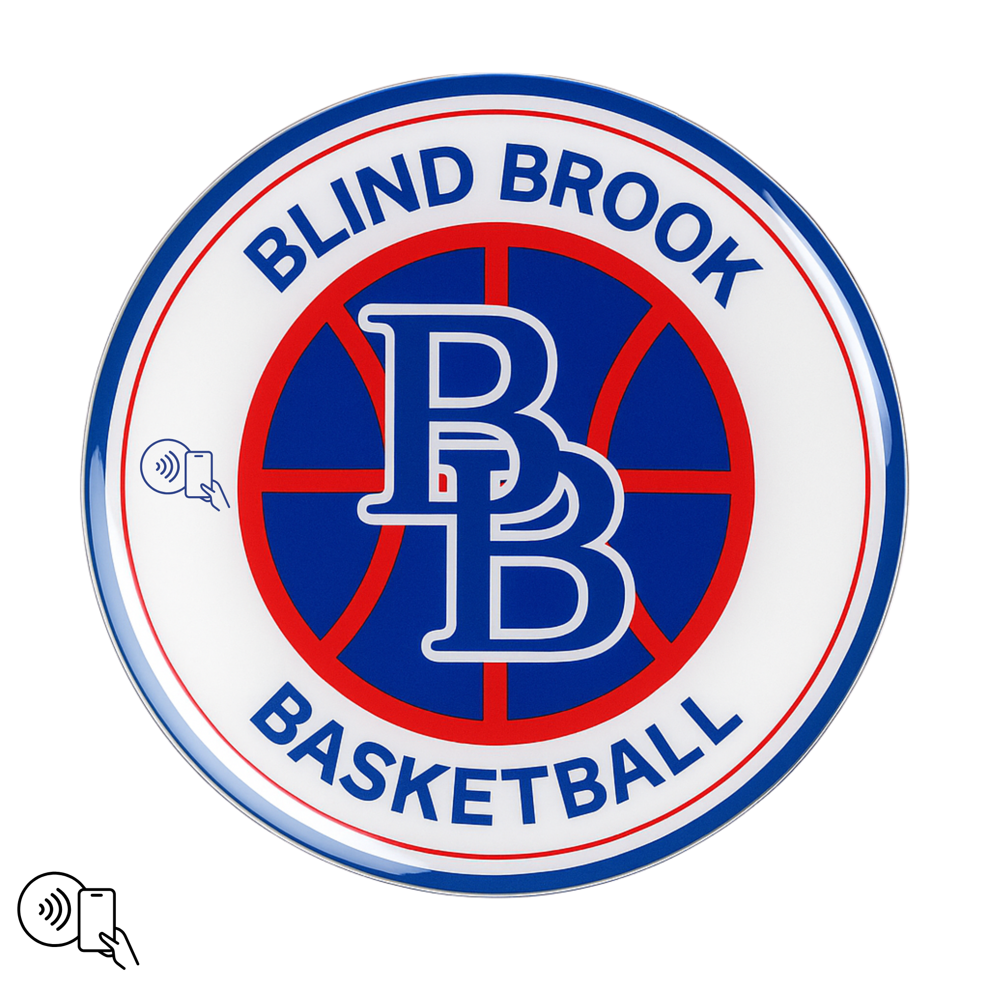 Blind Brook HS Basketball Magnet