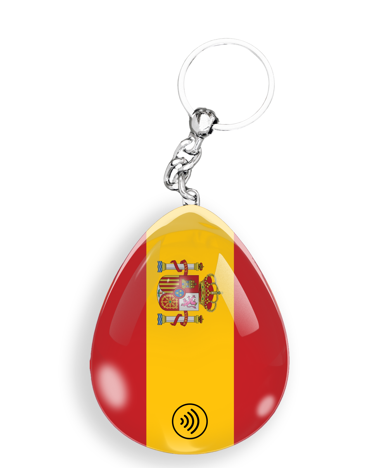 NFC Keychain - Spain - Flag